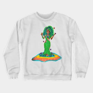 Tree Goddess III Crewneck Sweatshirt